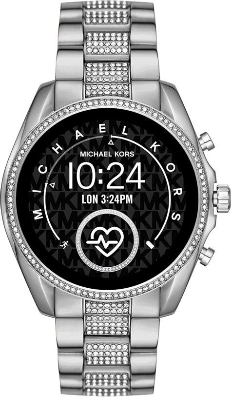 smartwatch damen michael kors silber hokd|Women's Silver Smartwatches .